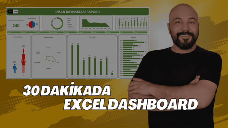 Excel İnsan Kaynakları Dashboard’u